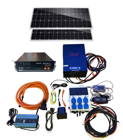 Set 1 Adventure Lite für autarkie von 2-5 Tage ohne Sonne